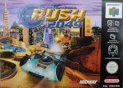 Scan of front side of box of San Francisco Rush 2049