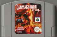 Scan of cartridge of Carmageddon 64