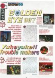 Scan de la preview de Goldeneye 007 paru dans le magazine Joypad 060, page 6