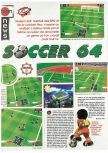 Scan de la preview de J-League Dynamite Soccer 64 paru dans le magazine Joypad 062, page 5