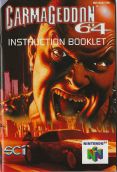 Scan of manual of Carmageddon 64